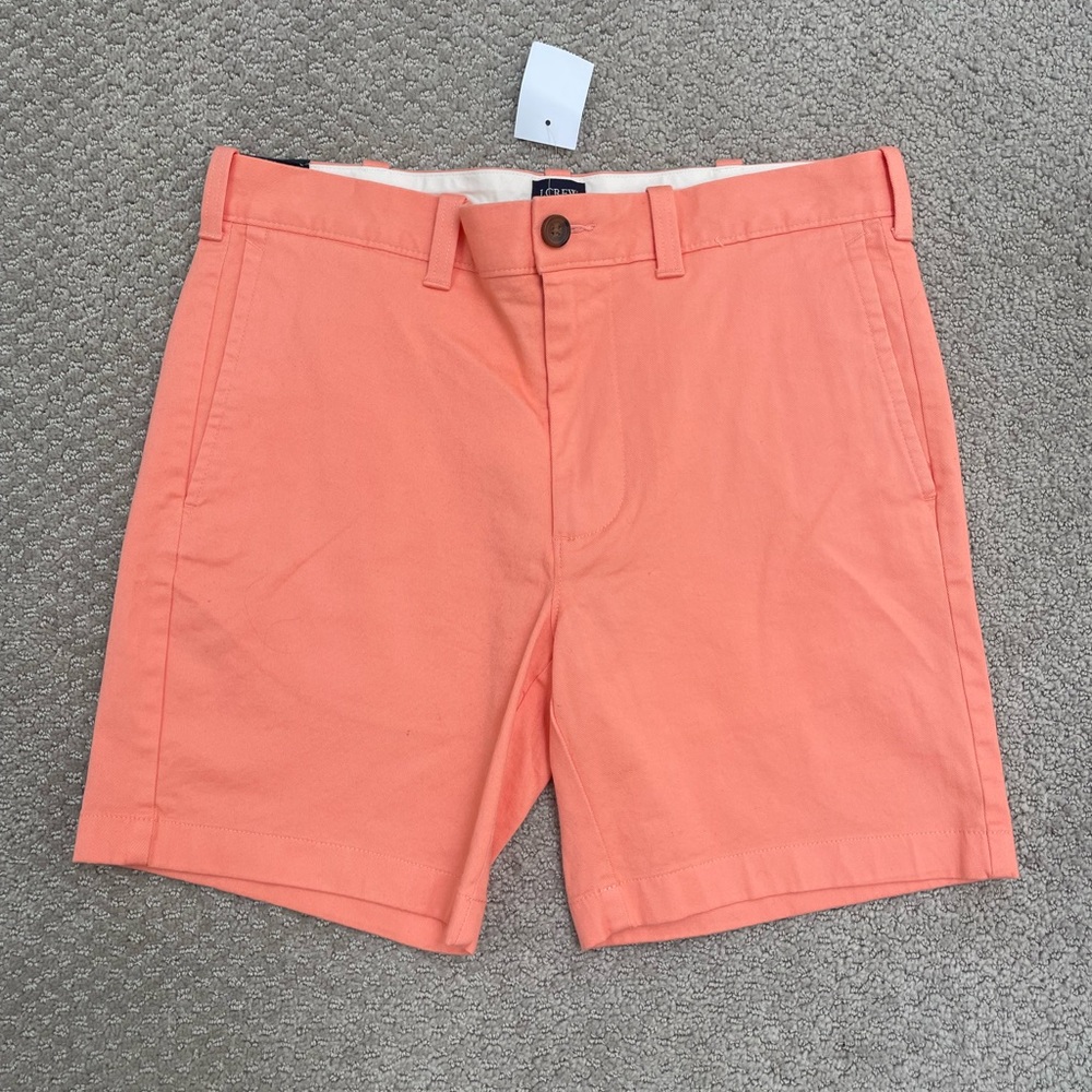 J. Crew Coral Men’s Casual Chino Shorts
